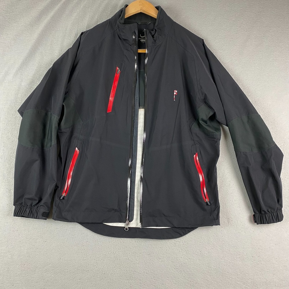 Zero Restriction newport Jacket Mens S full Zip Tour Series Golf Windbreaker